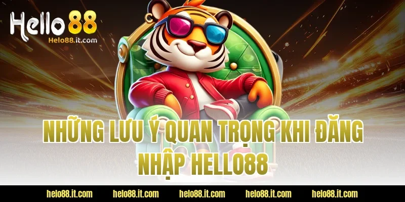 Những Lưu Ý Quan Trọng Khi Đăng Nhập Hello88